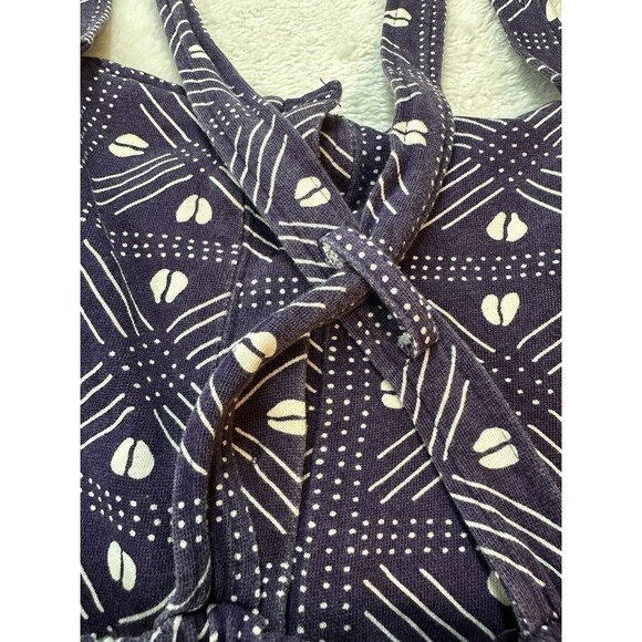 Ade + Ayo Black History Month Size Large 12-14 Overalls - Purple Abstract - Picture 9 of 16